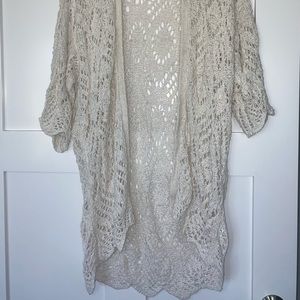 Boho knit cardigan